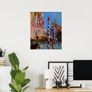 Affiche Grand Canal de Venise par Edouard Manet
