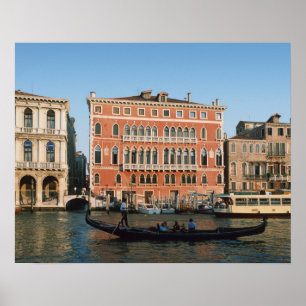 Affiche Grand Canal, Venise, Vénétie, Italie