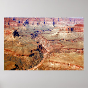 Affiche Grand Canyon Aerial