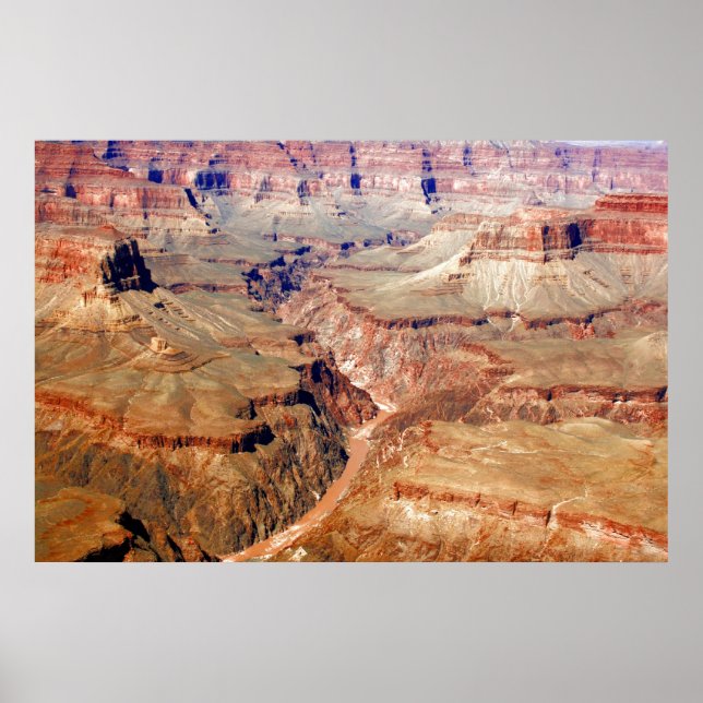 Affiche Grand Canyon Aerial (Devant)