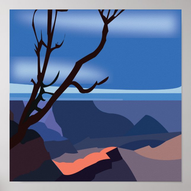 Affiche Grand Canyon Arizona (Devant)