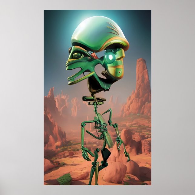 Affiche Grand Canyon - Ken Gage Surreal Art (Devant)
