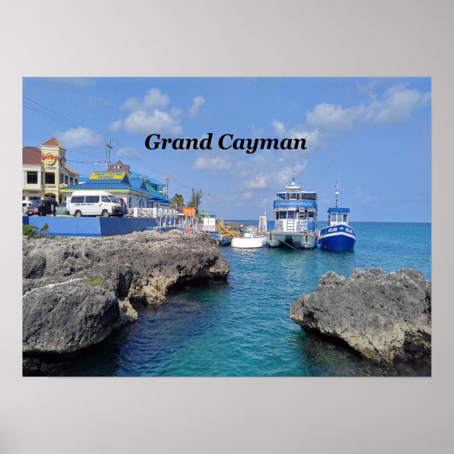 Affiche Grand Cayman (Devant)