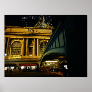 Affiche Grand Central Station - Nuit - New York City