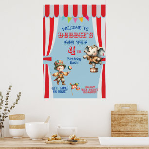 Affiche Grand Cirque Chapiteau