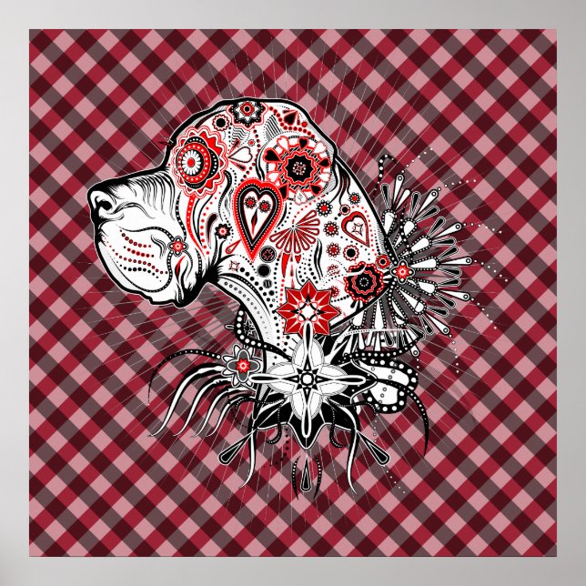 Affiche Grand Danois (Devant)