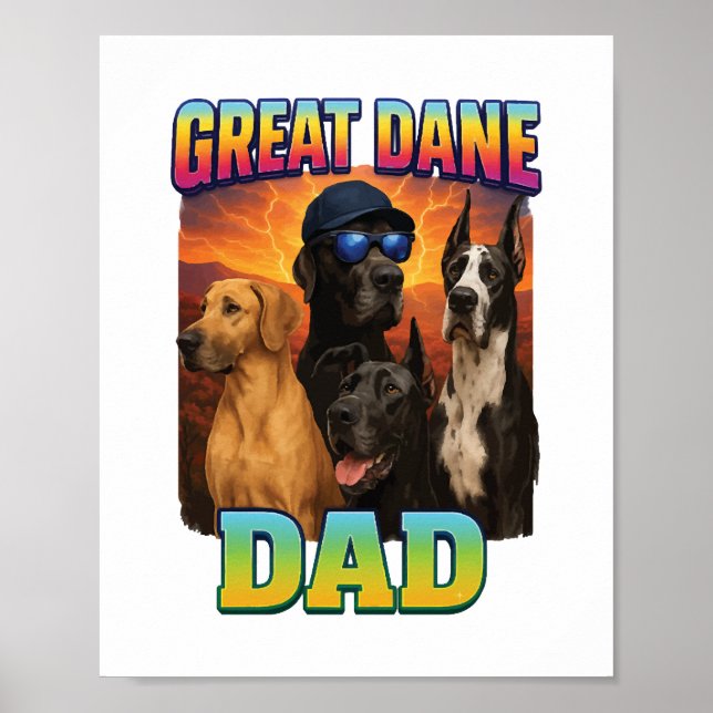 Affiche Grand Danois (Devant)