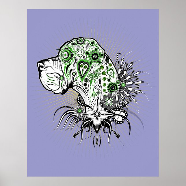 Affiche Grand Danois (Devant)