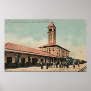 Affiche Grand dépôt ferroviaire du Nord