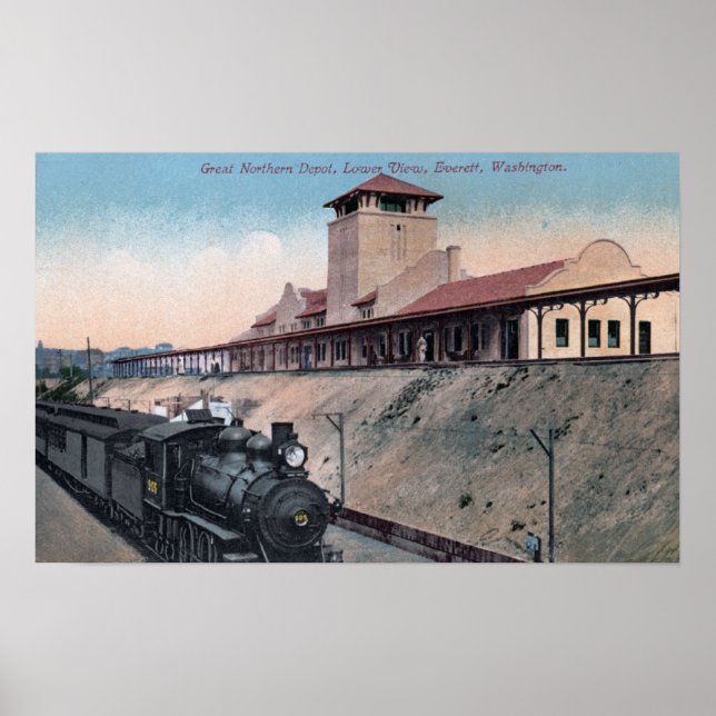 Affiche Grand dépôt ferroviaire du Nord 2 (Devant)