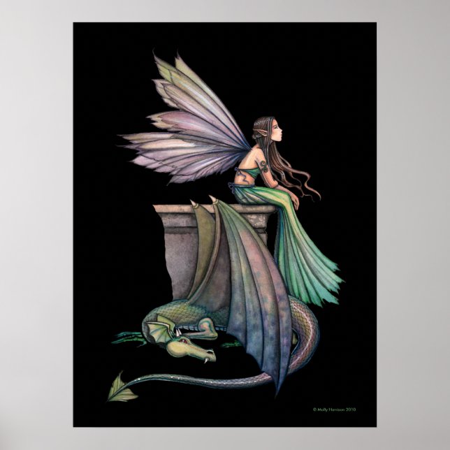 Affiche grand format Enchanted Dusk par Molly Harr (Devant)