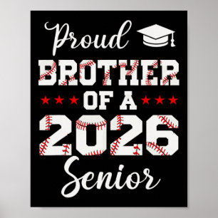 Affiche Grand frère Cl de 2026 Mignon Vendre Joueur Diplôm