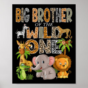 Affiche Grand frère de Wild One pour son 1er anniversaire
