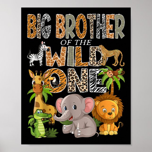 Affiche Grand frère de Wild One pour son 1er anniversaire  (Devant)