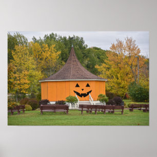Affiche Grand Gazebo de la Citrouille, Newport, Vermont