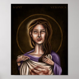 Affiche Grand imprimé St. Veronica