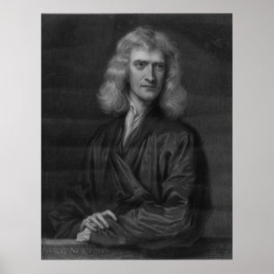 Affiche Grand Isaac Newton Imprimer en haute résolution