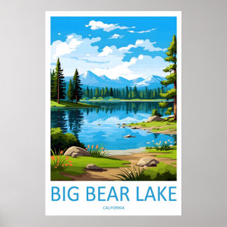 Affiche Grand lac Bear 1