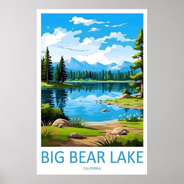 Affiche Grand lac Bear 1 (Devant)