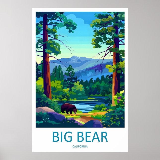 Affiche Grand lac Bear 2 (Devant)