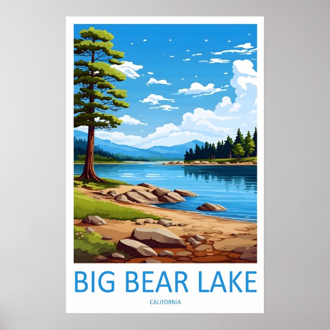 Affiche Grand lac Bear 3 (Devant)