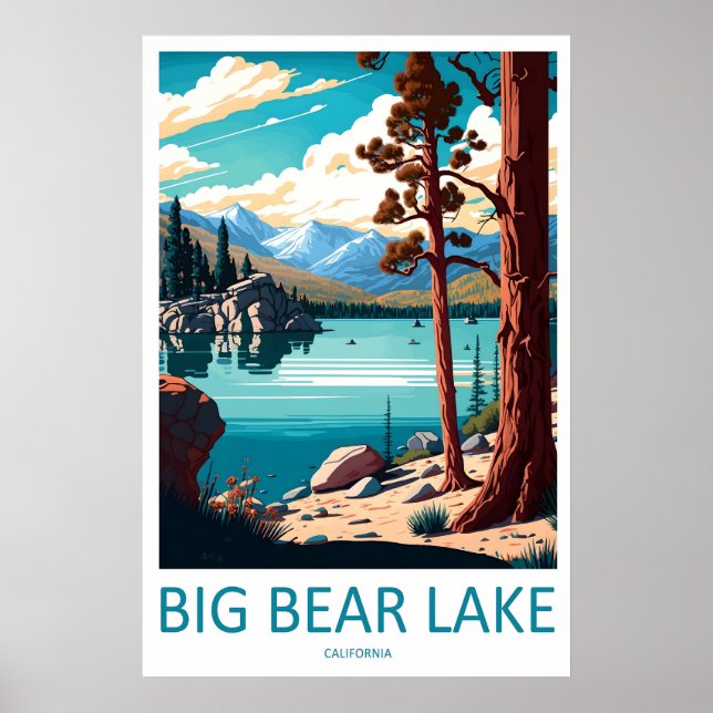 Affiche Grand lac Bear 4 (Devant)