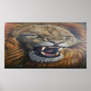 AFFICHE GRAND LION