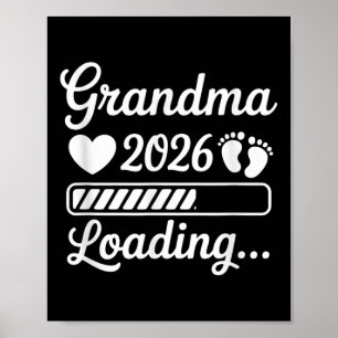 Affiche Grand-mère 2026 Chargement de Faire-part de grosse