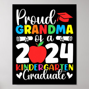 Affiche Grand-Mère Cl De 2024 Graduatio De La Maternelle