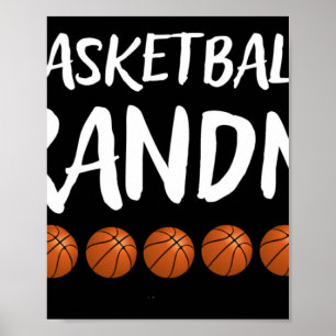 Affiche Grand-mère de basket-ball Grammy Nana Mimi