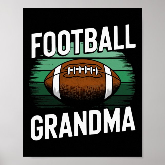 Affiche Grand-mère de football (Devant)