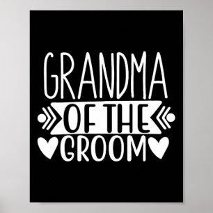 Affiche Grand-Mère De La Chambre Tee - shirt Mariage Cadea