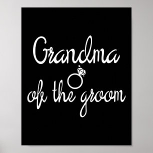 Affiche Grand-Mère De La Groom Bachelor Party Bridesmaid B