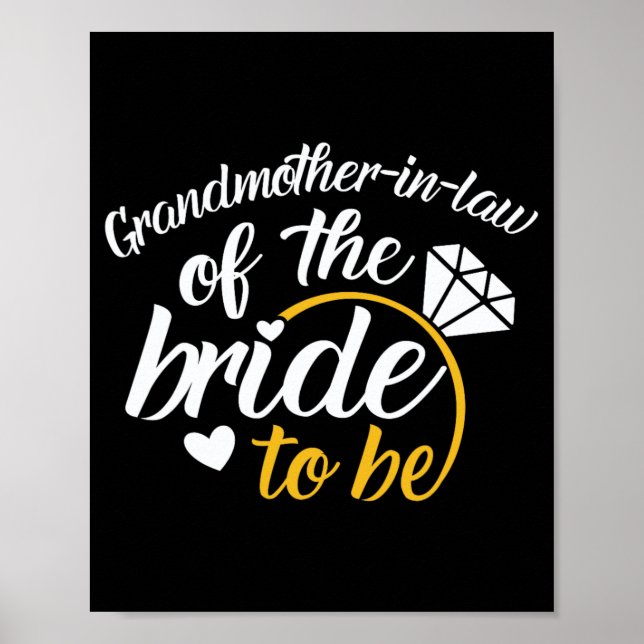 Affiche Grand-mère de l'épouse du futur grand Mariage (Devant)