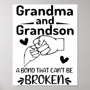 Affiche Grand-mère et grand-fils une obligation qui ne peu