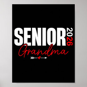 Affiche grand-mère senior 2026 promotion 2026