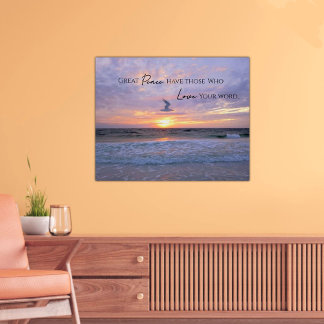 Affiche Grand Paix Pastel Coucher de soleil pastel