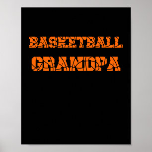 Affiche Grand père de basket