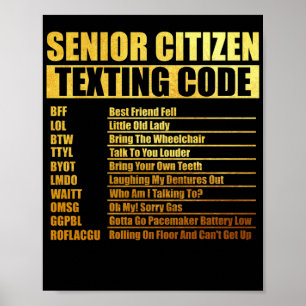 Affiche Grand-père du Code de Textes pour les seniors