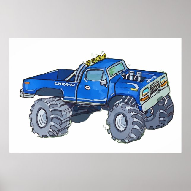 Affiche Grand pick-up (Devant)