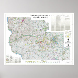 Affiche Grand | Plan Des Zones De Gtm Dans Le Sud-Ouest Du