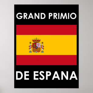 Affiche Grand Prix d'Espagne