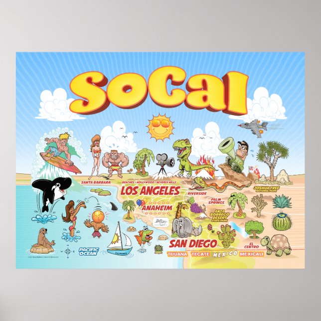 Affiche Grand SoCal (Devant)