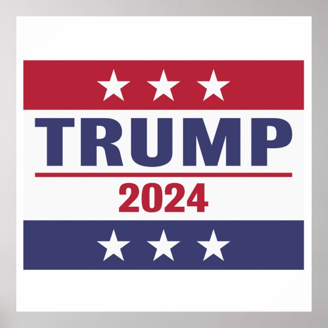 Affiche Grand Trump 2024 (Devant)