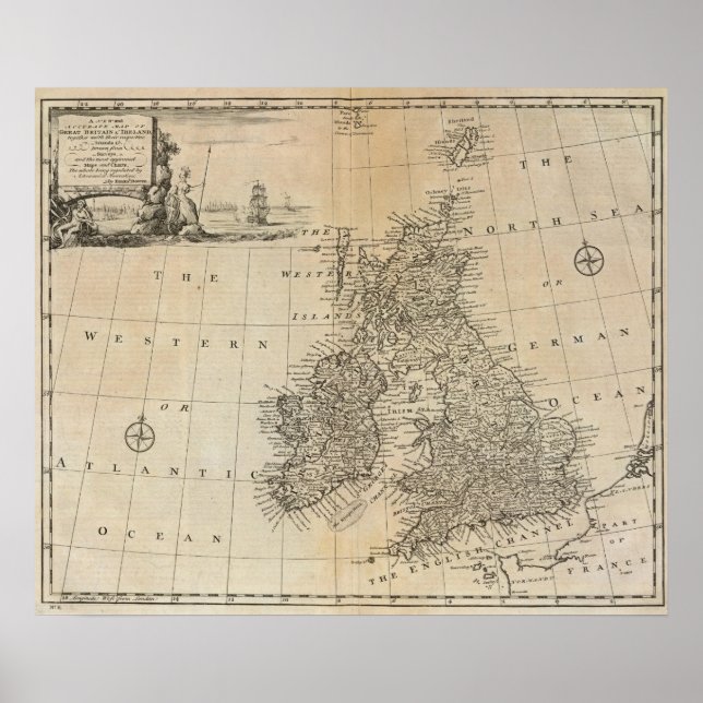 Affiche Grande-Bretagne et Irlande (Devant)