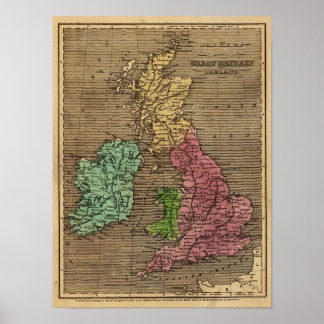 Affiche Grande-Bretagne, Irlande 2 (Devant)