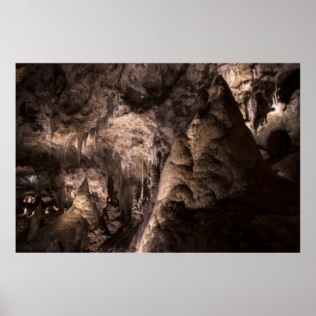 Affiche Grande Chambre - Cavernes Carlsbad (Devant)