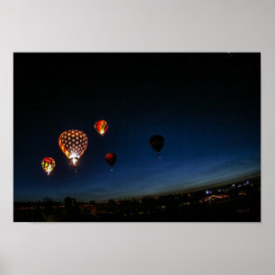 Affiche Grande course #8 de ballon de Reno