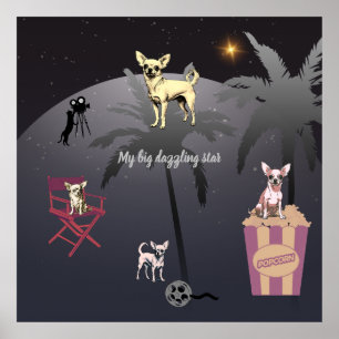 Affiche Grande étoile éblouissante