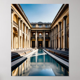 Affiche Grande Galerie du Musée du Louvre